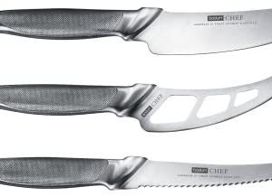 Bodum -Chef 3-Piece Cheese and Sausage Knife Set