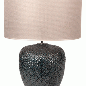DOME DECO - TABLELAMP CERAMICS WITH HONEYCOMB SHADE