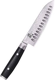 Yaxell - Ran Santoku Knife with Hollow Ground 165mm