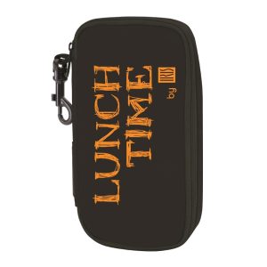Iris -  Lunch Bag for a sandwich Black