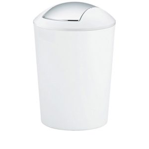 Kela - Swing Lid Pail Marta White 5L