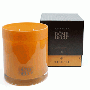 DOME DECO - SCENTED CANDLE IN GLASS AUJOURD'HUI - S