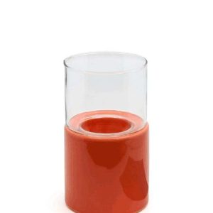 DOME DECO - TEALIGHT CERAMIC GLASS 18CM