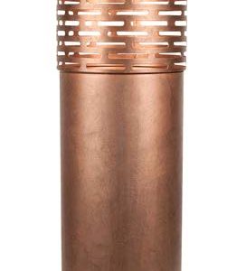DOME DECO - CANDLE HOLDER COPPER INSIDE S