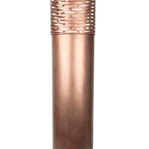 DOME DECO - CANDLE HOLDER COPPER INSIDE M