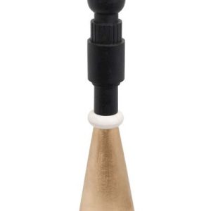 DOME DECO - CANDLEHOLDER WOOD&MARBLE TWO COLOR M