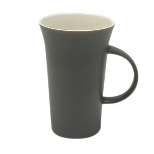 Maxwell & Williams -  CONFETTI FLARED MUG 300ML BLACK MEDIUM