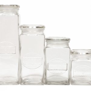 Maxwell & Williams - STORAGE JARS SET OF 4 GB