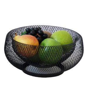 Kela - Basket Marlo Black Metal