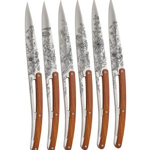 Deejo - 6pcs Steak Knife Blossom