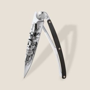 Deejo - Ebony wood / Dandy Skull