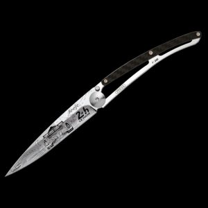 Deejo - 24h Le Mans Knife 100 years Limited Edition Carbon Fiber