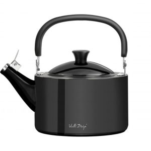 Vialli - 1.5l kettle with a whistle, polished graphite