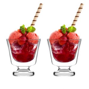 Vialli - 2 double-walled dessert cups Soho 250 ml
