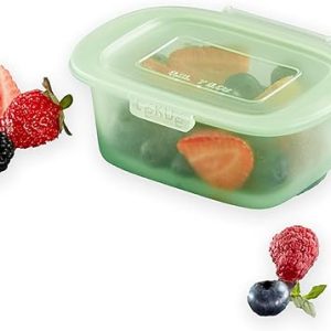 Lékué - Reusable Silicone Food Storage Box Container 0.2 L