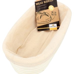 Birkmann - Dough Rising Basket with Cover Oblong  30x14cm