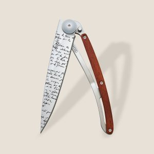 Deejo - 37G Coral Wood / Manuscript