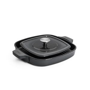 Woll - Iron Grill Pan Carbon Grey 28x28