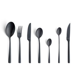 Amefa - Manille Matte Black All You Need Set 42pcs