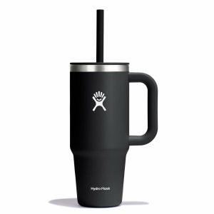 Hydro Flask - Travel Tumbler Botanical Black 24 oz