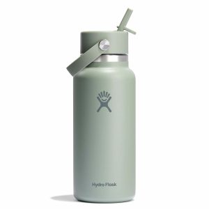 Hydro Flask - Wide Flex Straw Cap Botanical Bliss Agave 32 oz