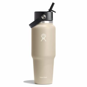 Hydro Flask - Travel Bottle with Flex Straw Cap Black 32 oz