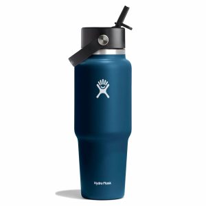 Hydro Flask - Travel Bottle with Flex Straw Cap Indigo 32 oz