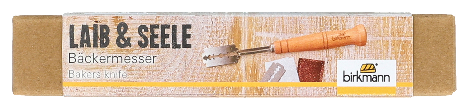 Baker'S Knife,19Cm,With Beechwood Handle,With 5 Bl