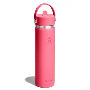 Hydro Flask 24 oz Wide Flex Straw Travel Bottle – Popstar Pink