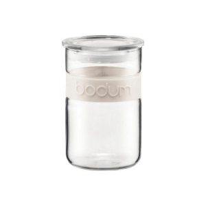 Bodum Presso Storage Jar, 0.6 L, Off White