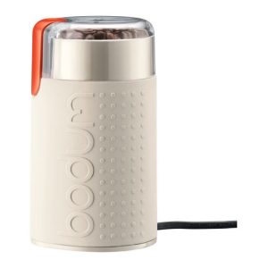 Bodum Bistro Electric Coffee Grinder, Off White