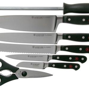 WÜSTHOF Classic 7-Piece Knife Block Set
